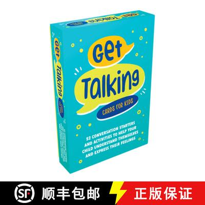 【3-4周达】Get Talking Cards for Kids: 52 Conversation Starters and Activities to Help Your Child Und... [9781800073906]