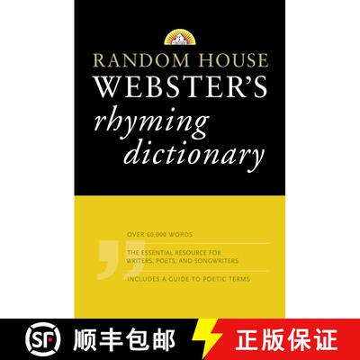 【3-4周达】Random House Webster's Rhyming Dictionary [9781400007165]