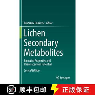 Pharmaceutical 9783030168162 Lichen Bioactive Properties Metabolites 4周达 Secondary Potential and