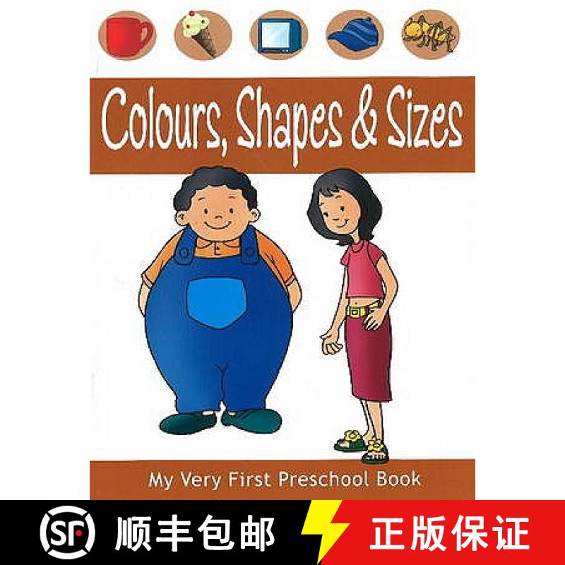 【3-4周达】Colours, Shapes & Sizes - Flash Cards [9788131904923]