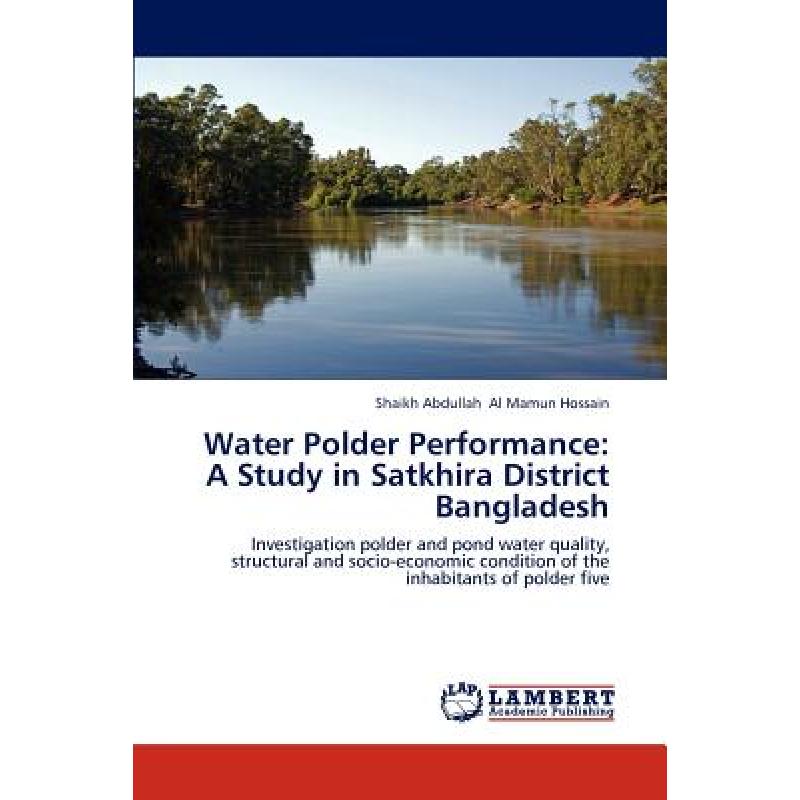 预订 water polder performance: a study in. [9783659195853]