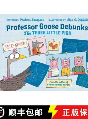 【3-4周达】Professor Goose Debunks The Three Little Pigs [9780735267329]