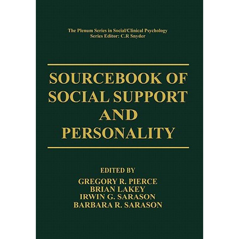 预订 sourcebook of social support and per. [9780306455353]