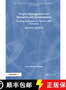 【3-4周达】Project Management for Research and Development: Guiding Innovation for Positive R&d Outcomes [9781032823294]