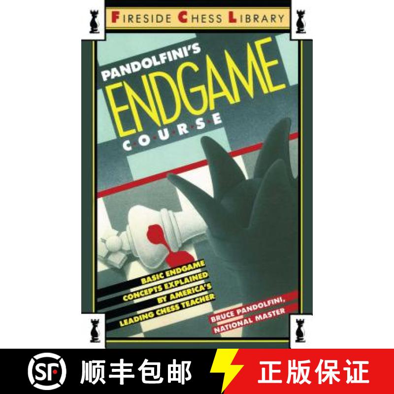 【3-4周达】Pandolfini's Endgame Course : Basic Endgame Concepts Explained by America's Leading Chess ... [9780671656881]