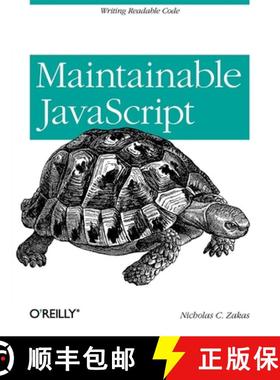 预订 Maintainable JavaScript: Writing Readable Code [9781449327682]