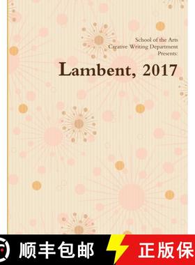 【3-4周达】Lambent, 2017 [9781387018123]