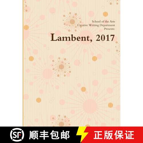 【3-4周达】Lambent, 2017 [9781387018123]
