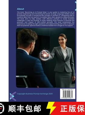 【3-4周达】Become an AI Prompt Ninja: Master the Art of Prompt Engineering for Business Operations [9781836549871]