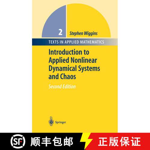 【3-4周达】精装 Introduction to Applied Nonlinear Dynamical Systems and Chaos (Second Edition 2003) [9780387001777]