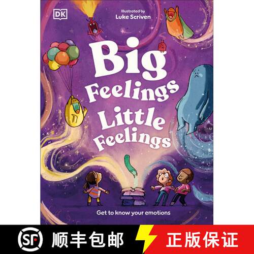 【3-4周达】精装 Big Feelings, Little Feelings: The Essential Book of Everyday Emotions [9780593967249]