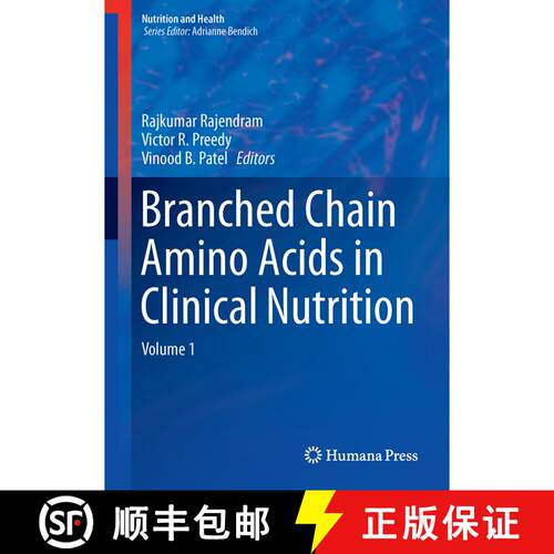 【3-4周达】精装 Branched Chain Amino Acids in Clinical Nutrition : Volume 1 [9781493919222]