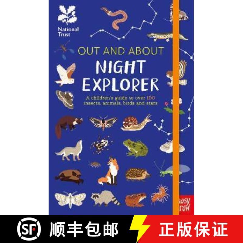 National Trust: Out and About Night Explorer : A children's guide to over 100 insects, animals, birds... [9781788004404]