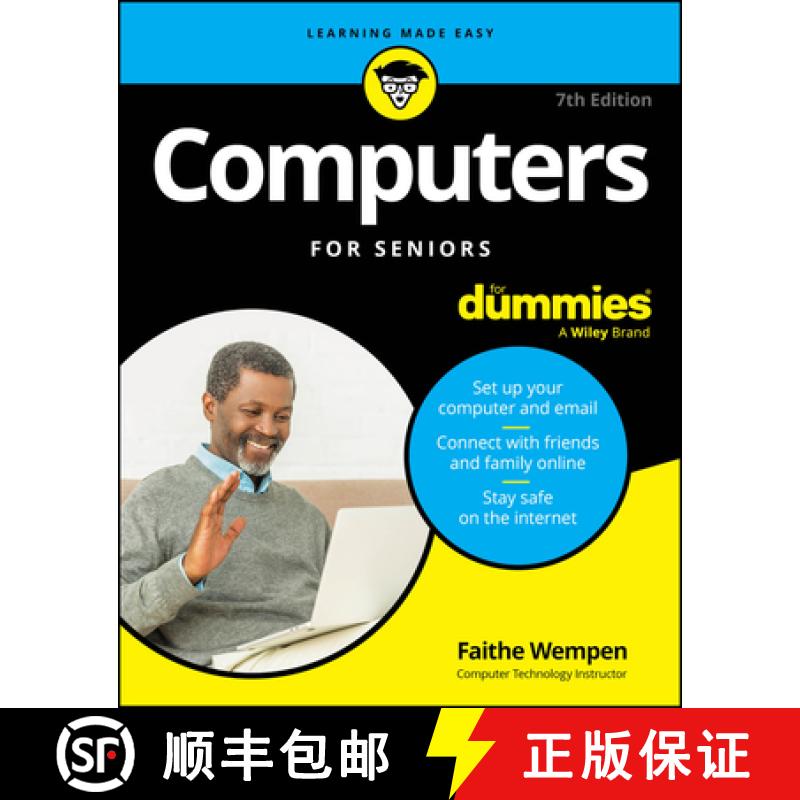 【3-4周达】Computers for Seniors for Dummies [9781394278312]