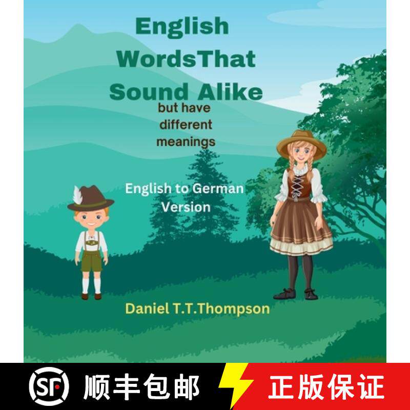 【3-4周达】English Words That Sound Alike : but have different meanings German Version [9798899019586]