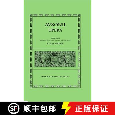 【3-4周达】Ausonius Opera [9780198150398]