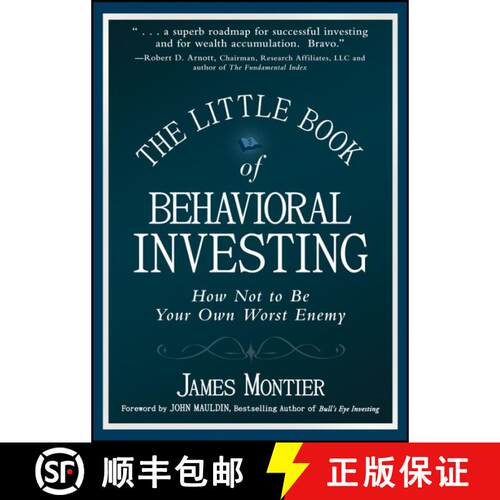 【3-4周达】精装 The Little Book Of Behavioral Investing - How Not To Be Your Own Worst Enemy [Wiley金融] [9780470686027]