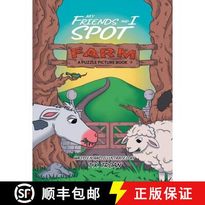 【3-4周达】My Friends and I Spot Farm: A Puzzle Picture Book [9781069083715]