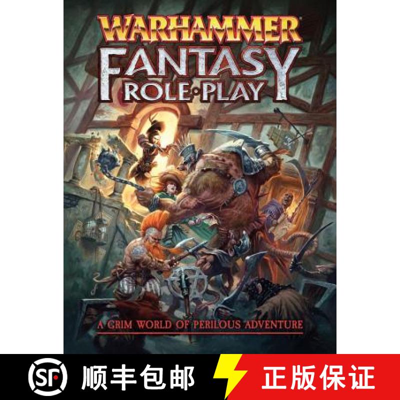 【3-4周达】Warhammer Fantasy Roleplay 4e Core [9780857443359]