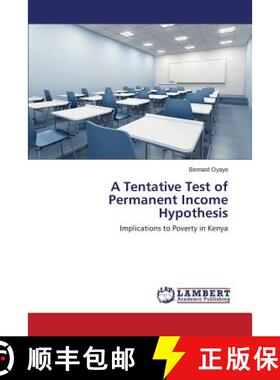 预订 A Tentative Test of Permanent Income Hypothesis [9783659503702]