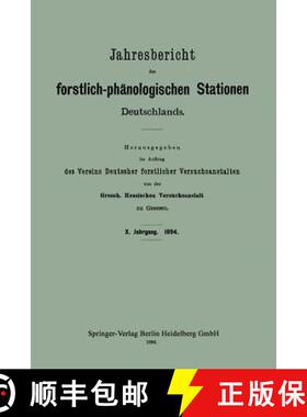 【3-4周达】Jahresbericht Der Forstlich-Phänologischen Stationen Deutschlands [9783662335376]