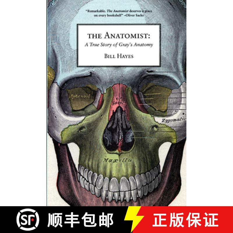 【3-4周达】The Anatomist: A True Story of Gray's Anatomy [9781934137215]