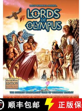预订 Lords of Olympus (B&W): The Diceless Roleplaying Game of Olympian Fantasy [9781938270086]