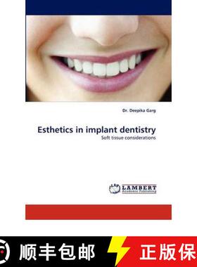 预订 Esthetics in Implant Dentistry [9783844319736]