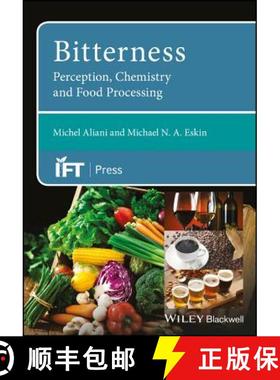 【3-4周达】Bitterness: Perception, Chemistry And Food Processing [Wiley食品] [9781118590294]