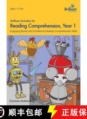 【3-4周达】Brilliant Activities for Reading Comprehension, Year 1 (2nd Ed): Engaging Stories and Acti... [9781783170708]
