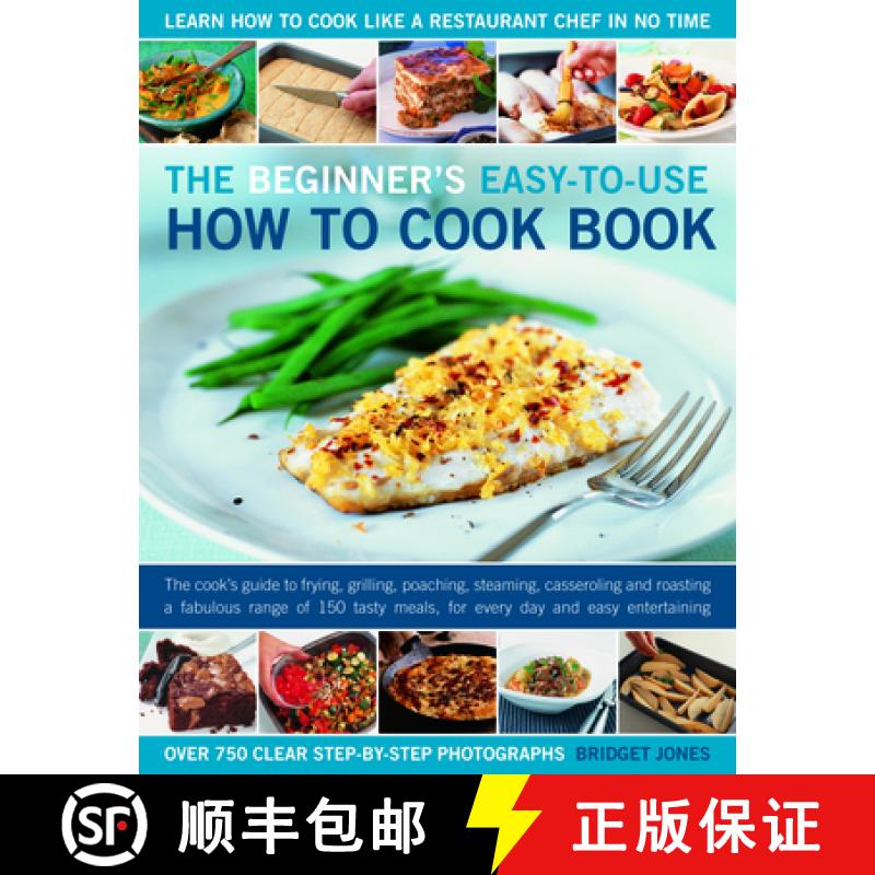 【3-4周达】The Beginner's Easy-to-use How to Cook Book: The Cook's Guide to Frying, Baking, Poaching,... [9780754819073]