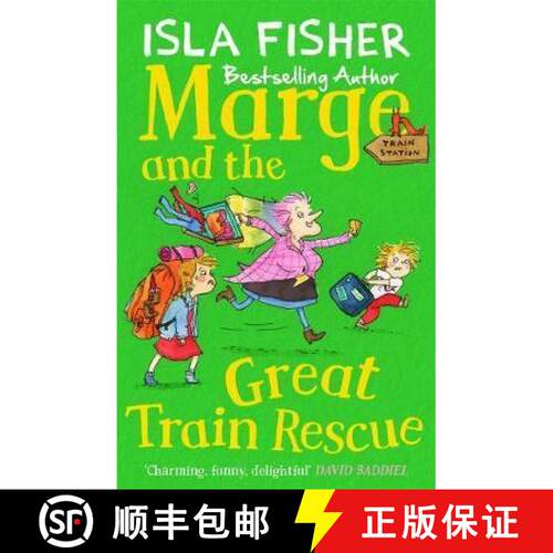 【3-4周达】Marge and the Great Train Rescue: Book three in the fun family series by Isla Fisher [9781848125940]