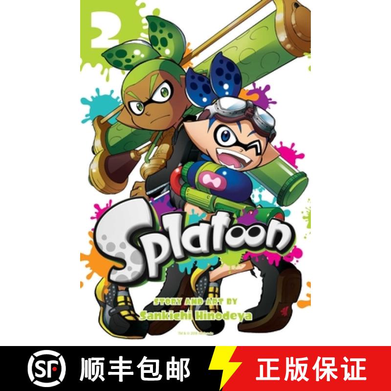 【3-4周达】Splatoon, Vol. 2: Volume 2 [9781421597683]