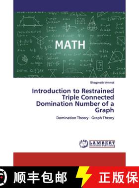 预订 Introduction to Restrained Triple Connected Domination Number of a Graph [9786200486646]