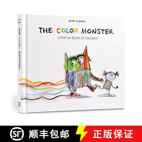 【3-4周达】精装 The Color Monster : A Pop-up Book of Feelings [9781454917298]
