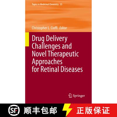 【3-4周达】Drug Delivery Challenges and Novel Therapeutic Approaches for Retinal Diseases (1st ed. 20... [9783030566180]