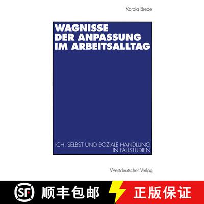 【3-4周达】Wagnisse der Anpassung im Arbeitsalltag : Ich, Selbst und soziale Handlung in Fallstudien [9783531127484]