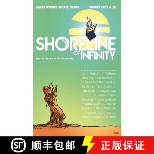 【3-4周达】Shoreline of Infinity 35: Science fiction Magazine [9781739673697]