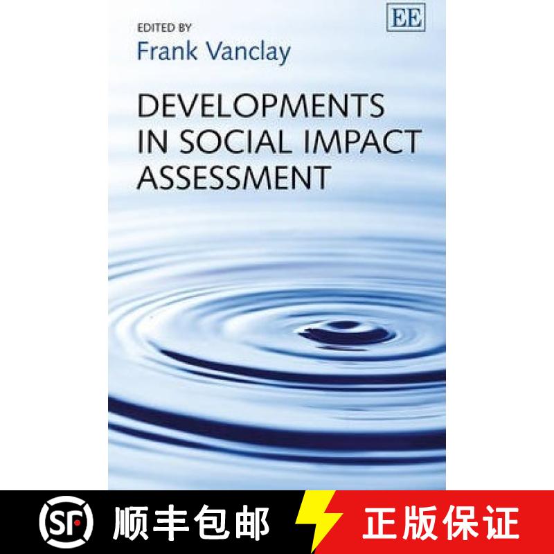 【3-4周达】Developments in Social Impact Assessment [9781782547198]