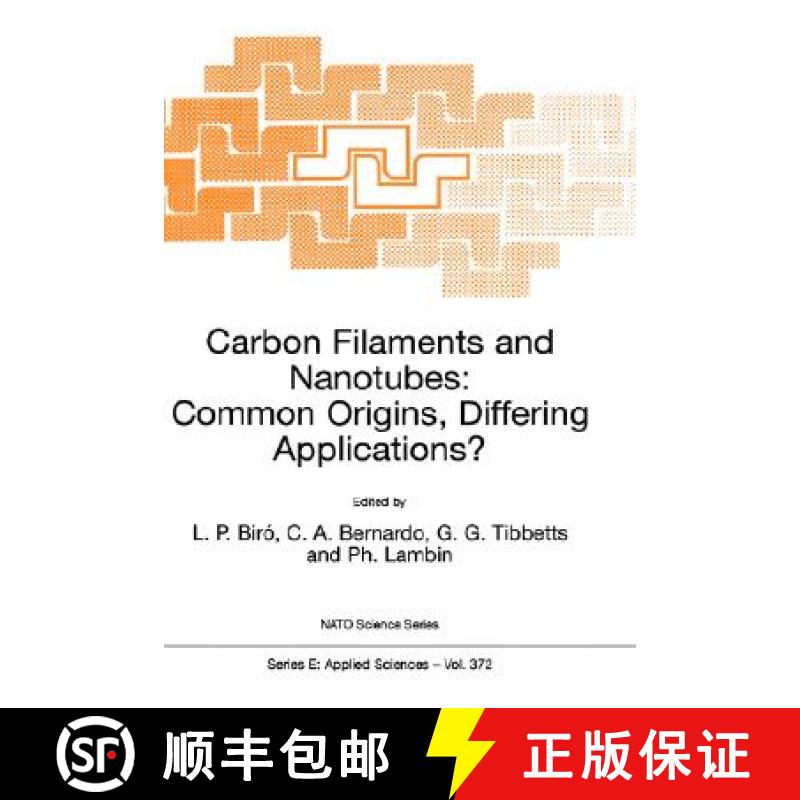【3-4周达】Carbon Filaments and Nanotubes: Common Origins, Differing Applications?: - Carbon Filament... [9780792369073]