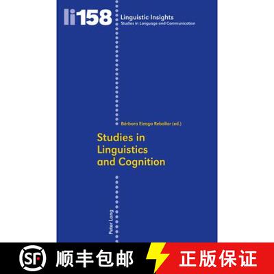 预订 Studies in Linguistics and Cognition [9783034311380]