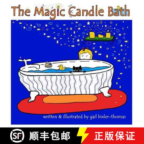 【3-4周达】The Magic Candle Bath: A Bath and Bedtime Children's Story [9780692665589]