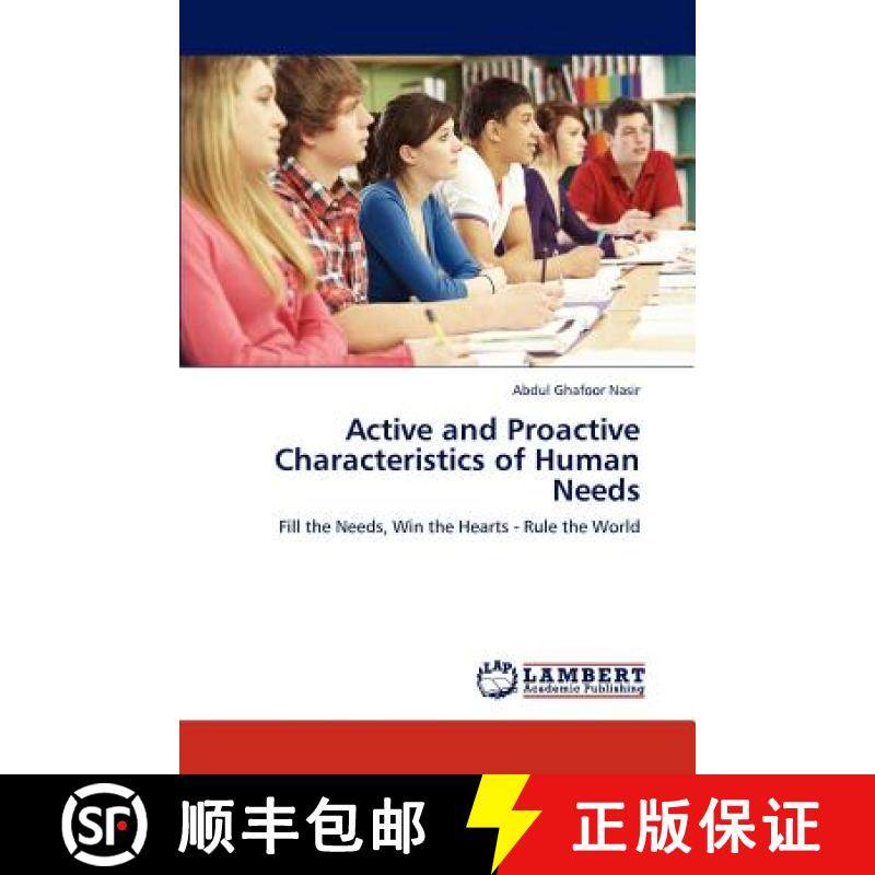 预订 Active and Proactive Characteristics of Human Needs [9783846501337]