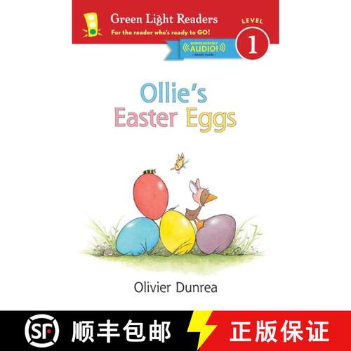 【3-4周达】精装 Ollie's Easter Eggs (Reader): An Easter and Springtime Book for Kids [9780544809727]
