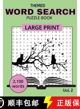预订 Themed Word Search Puzzle Book Vol. 2 [9781912996735]