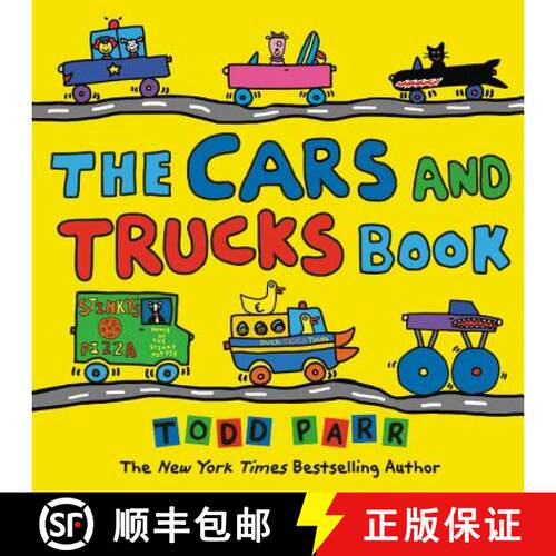 【3-4周达】精装 The Cars and Trucks Book [9780316506625]