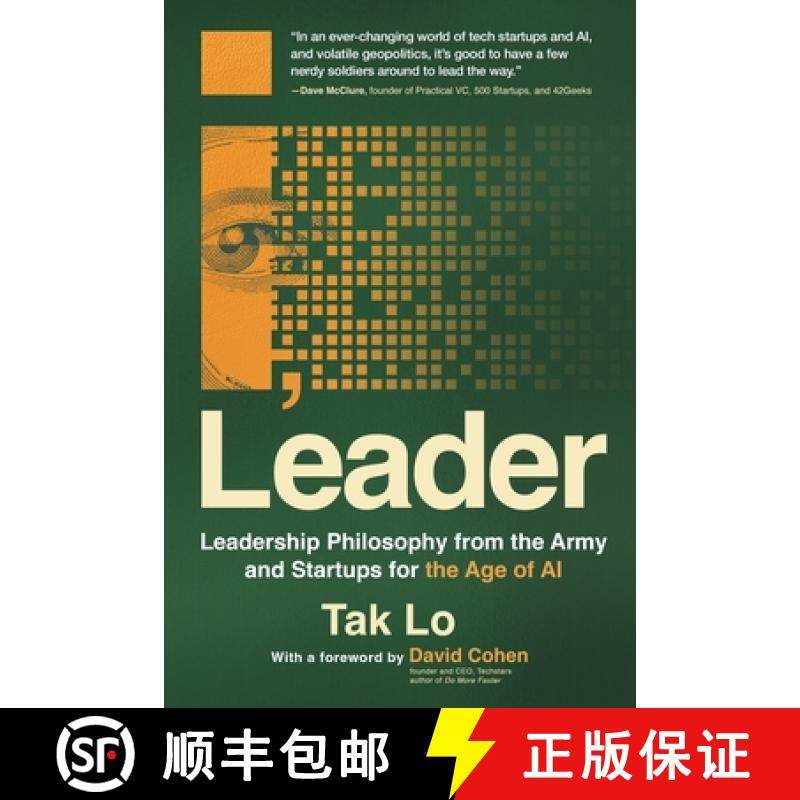 预订 I, Leader: Leadership Philosophy from the Army and Startups for the Age of AI [9798990772519]