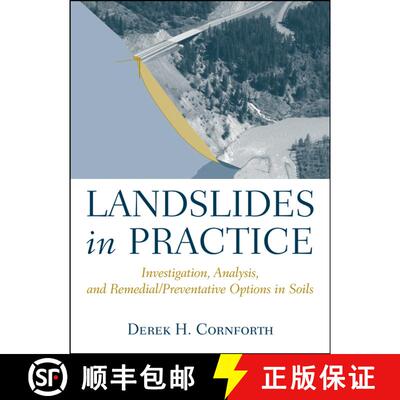 【3-4周达】Landslides In Practice: Investigation, Analysis, And Remedial/Preventative Options In Soil... [9780471678168]