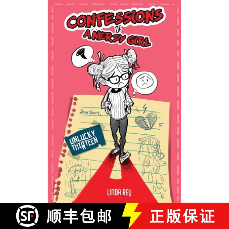 【3-4周达】Unlucky Thirteen: Diary #2 (Confessions of a Nerdy Girl Diaries) [9781949557046]