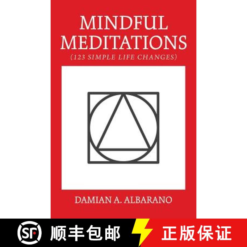 【3-4周达】Mindful Meditations: 123 Simple Life Changes [9781982224912]